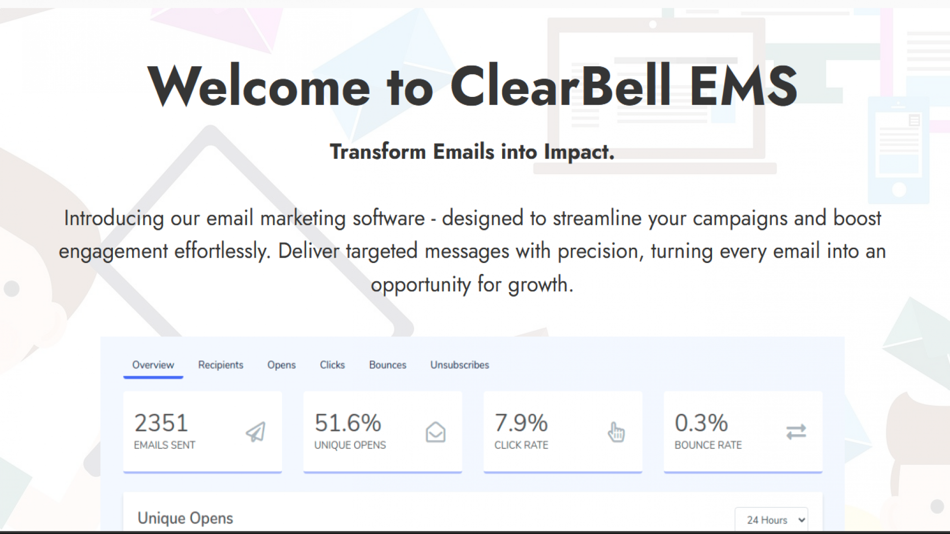 ClearBellEMS: The Best Email Marketing Software in Nepal